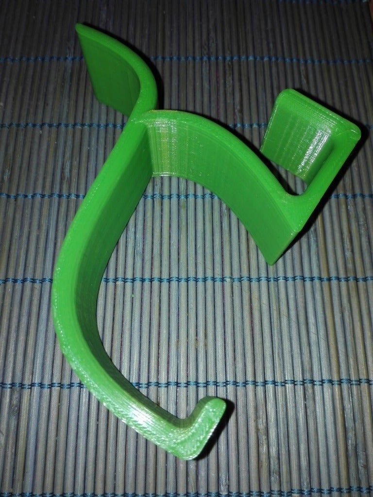 Headphone stand for a desk or shelf (18 mm version)