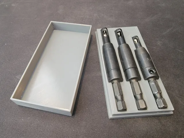 Self-Centering Drill Bit Case