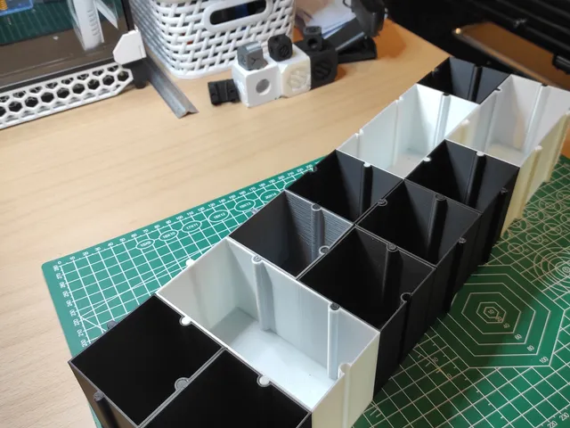 Modular organizer for Ikea Method spice rack