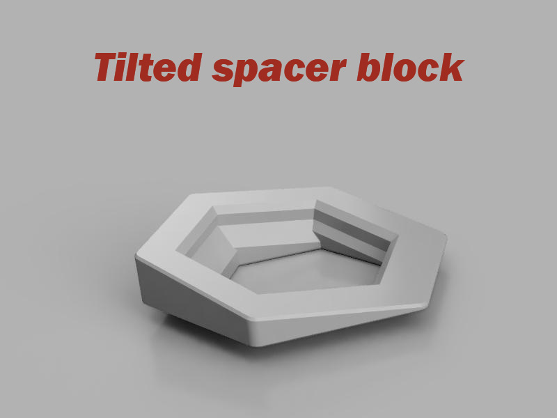 Gravitrax tilted spacer blocks