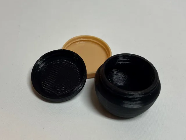 Small Cosmetics Jar