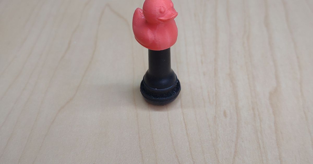 Duck Valve Stem Cap by Built_Over_Bot Download free STL model