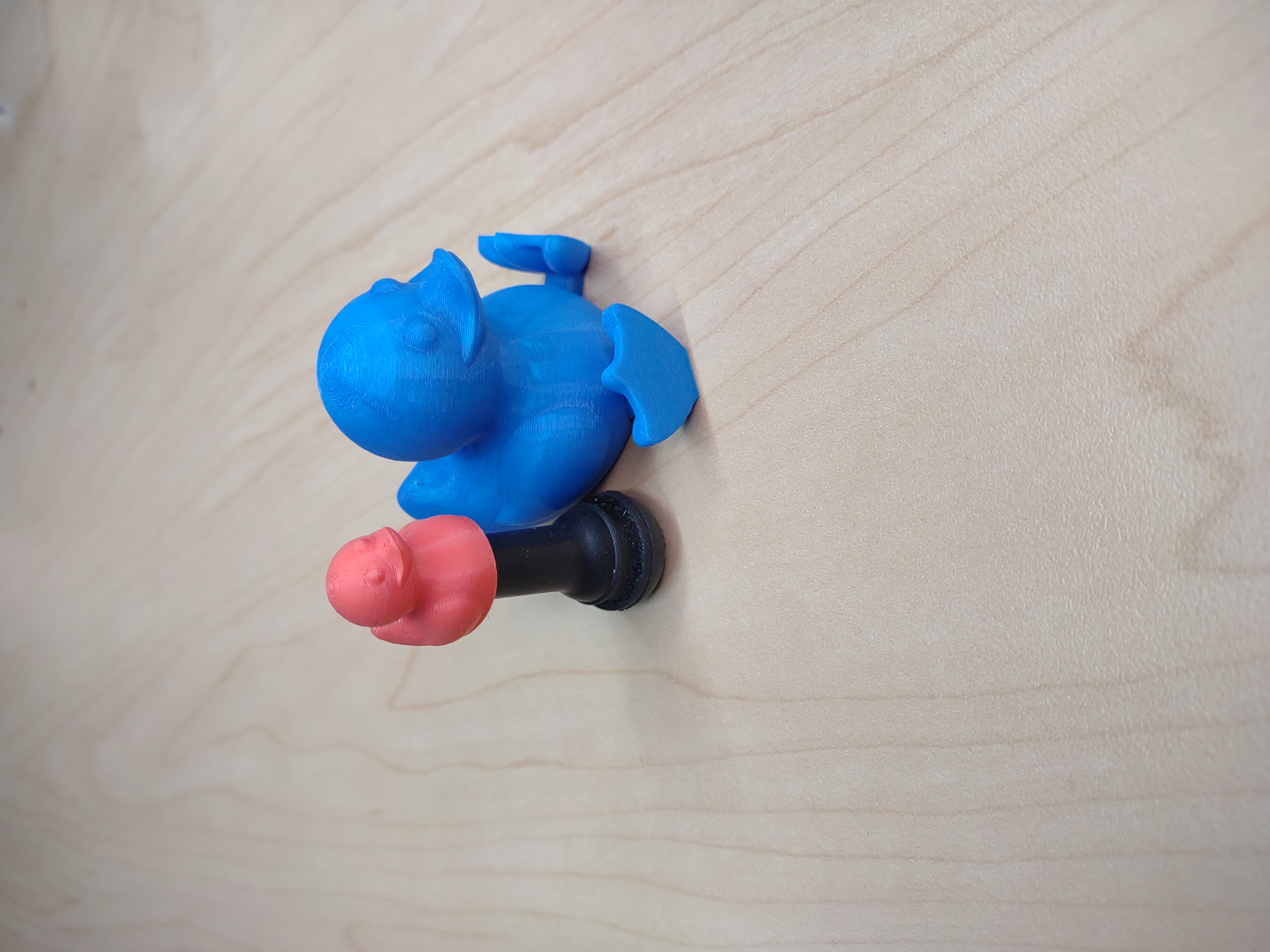 Miniatura 2 do modelo 3D Duck Valve Stem Cap