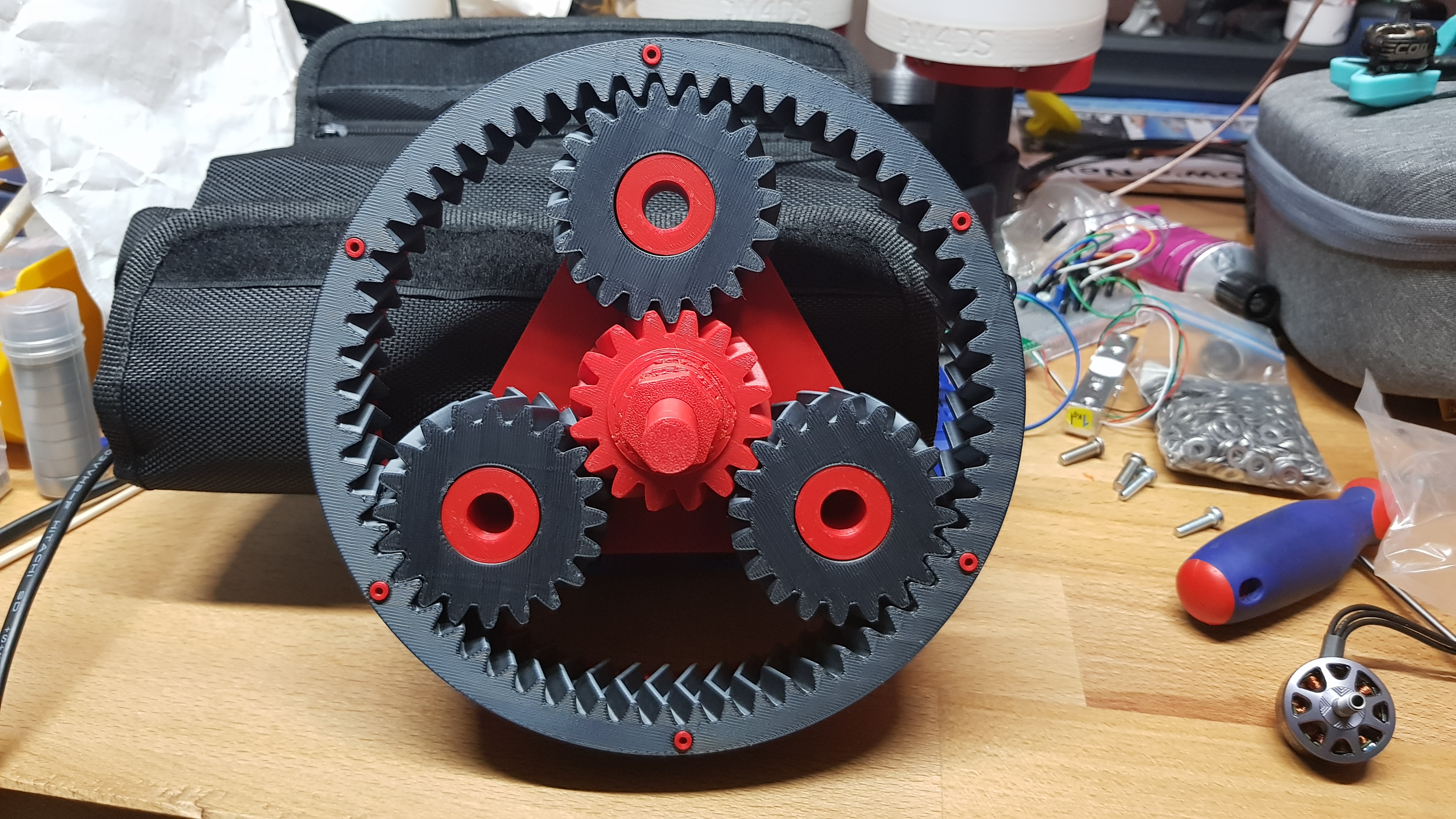 Planetary Gear - Big Boy Size 180mm! - print in place - pip