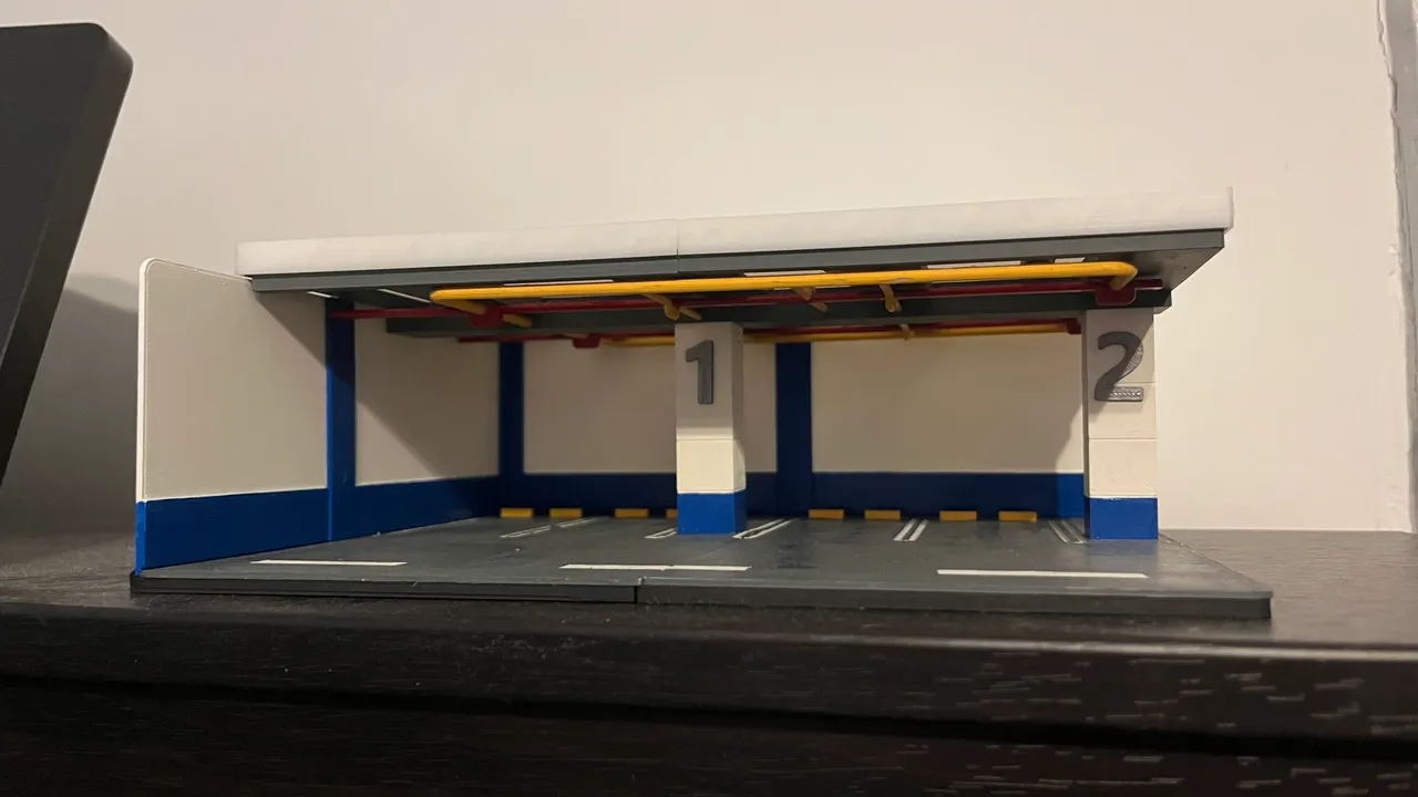 Free Printable Printable Parking Lot Diorama