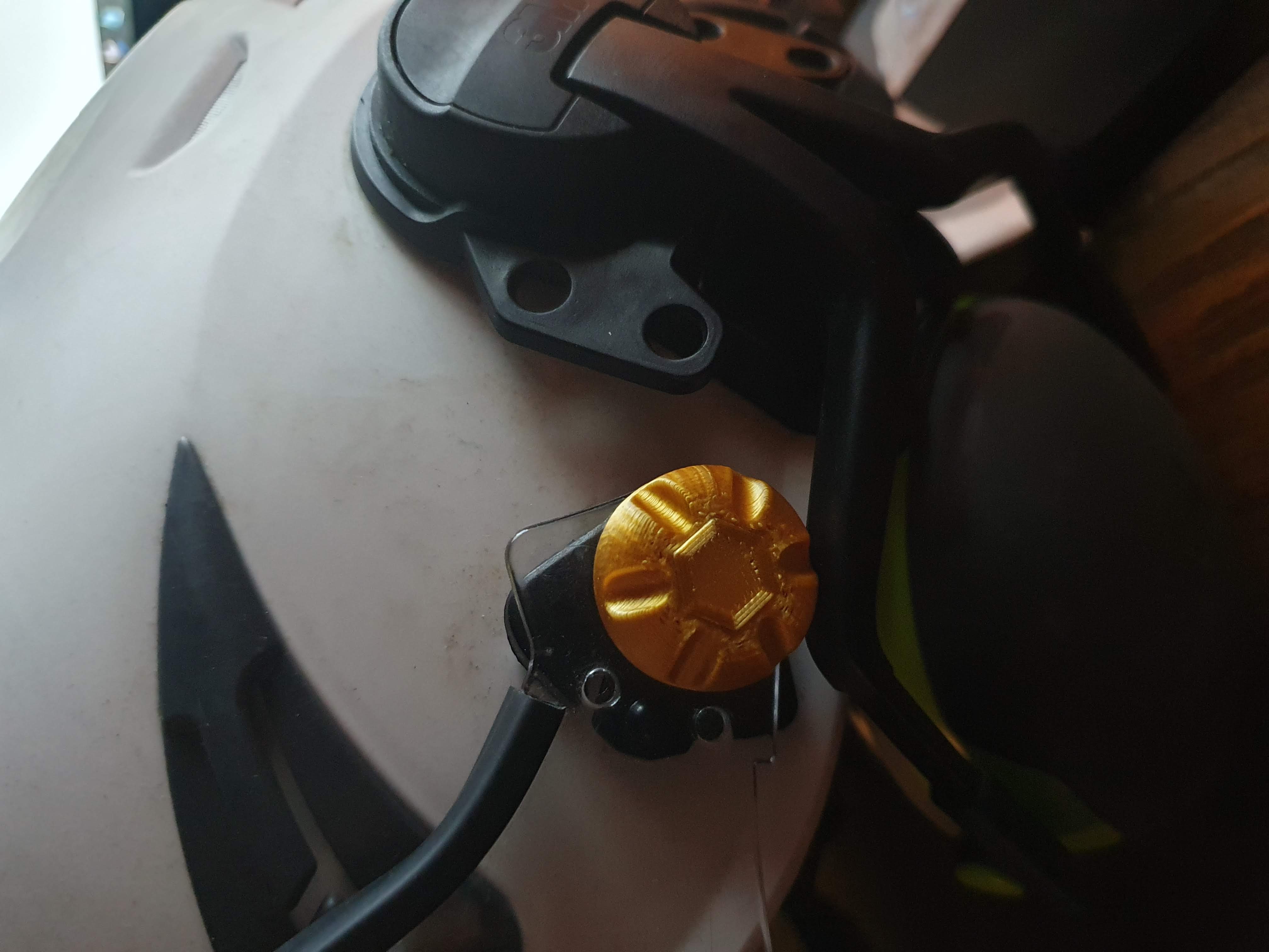 Kask helmet knob