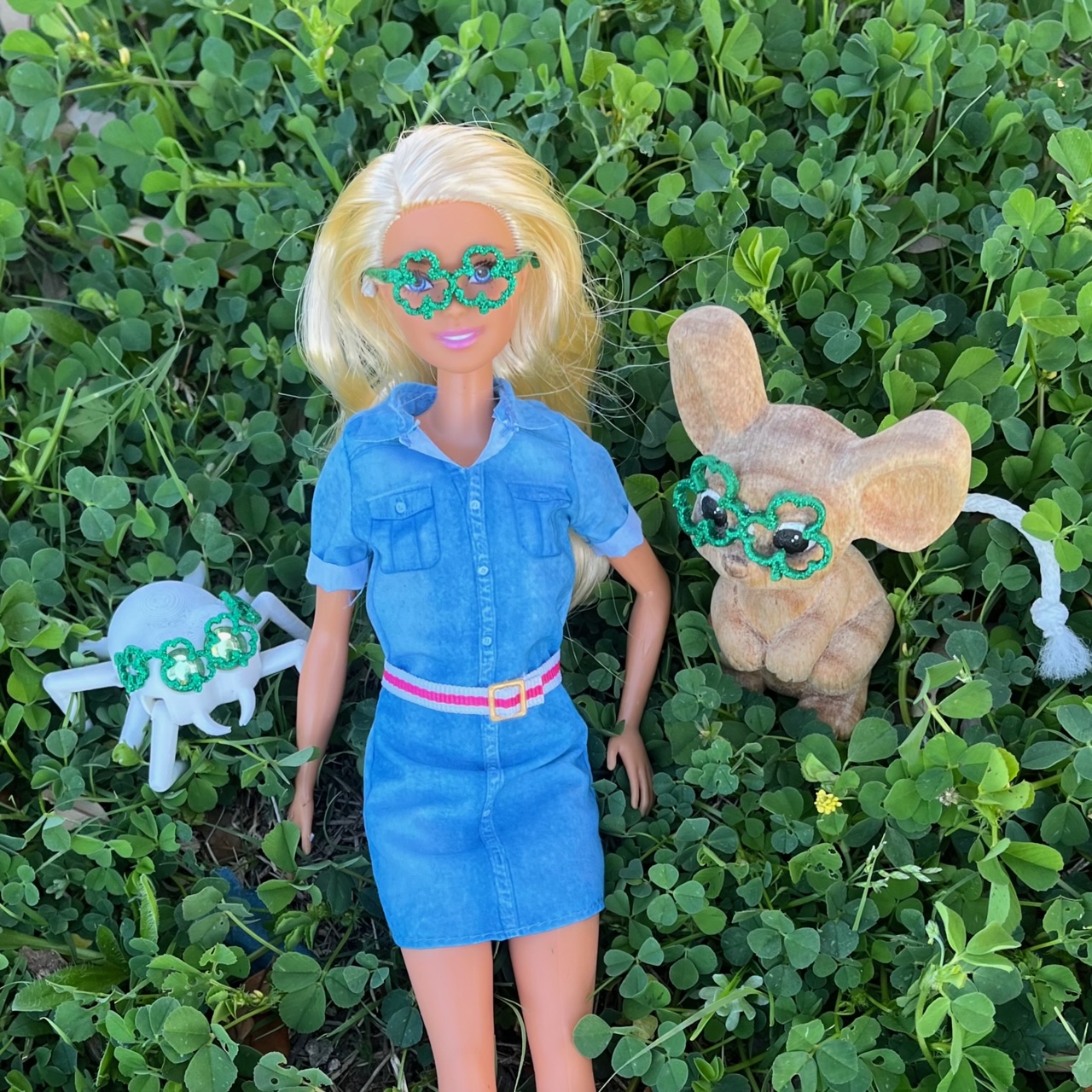 Shamrock Glasses for Toys