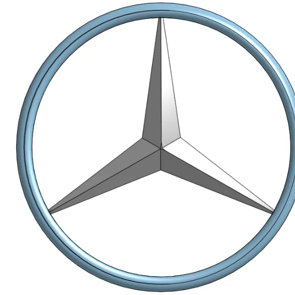 Mercedes Benz logo PNG transparent image download, size: 788x961px