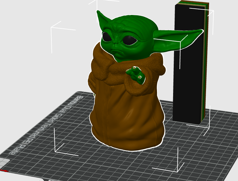 Grogu (Baby Yoda) Bambu Colour