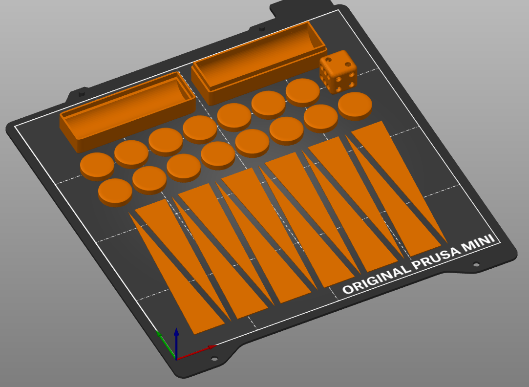 Miniatura 3 do modelo 3D Backgammon - Vrchcaby