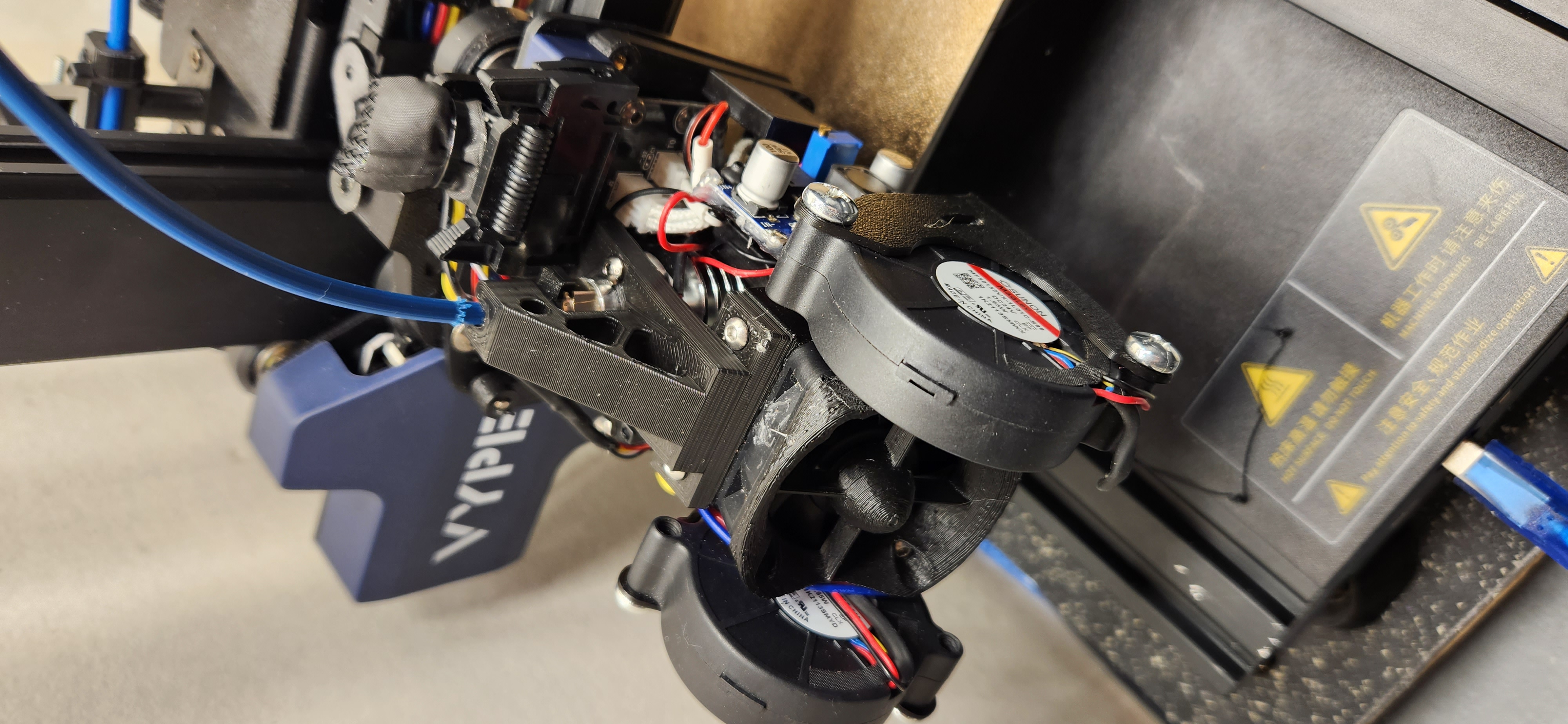 Anycubic vyper ptfe and hotend bracket for the hero me gen7 by zeroshin