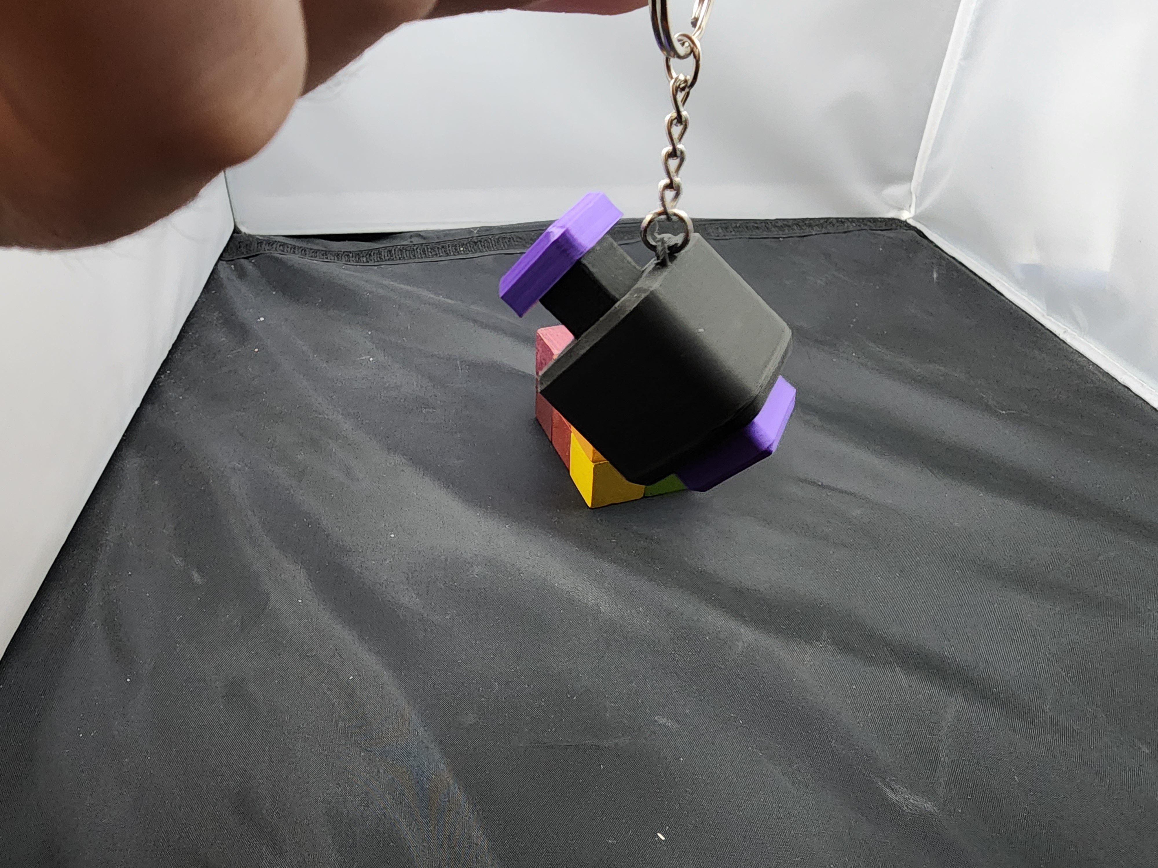 Snappy Fidget tall keyring