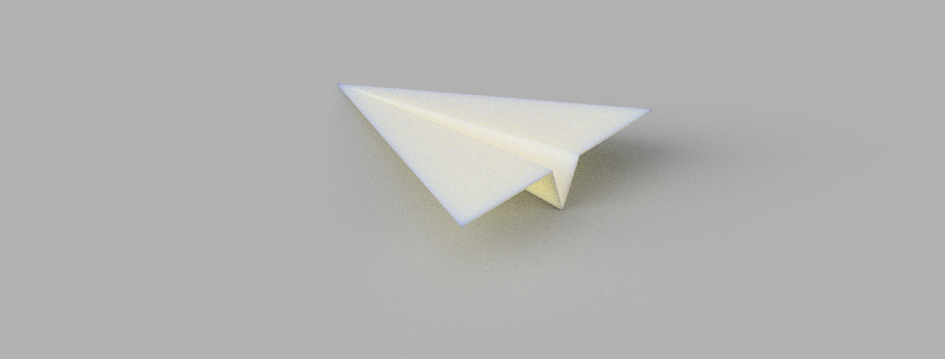 Miniatura 2 do modelo 3D Paper plane