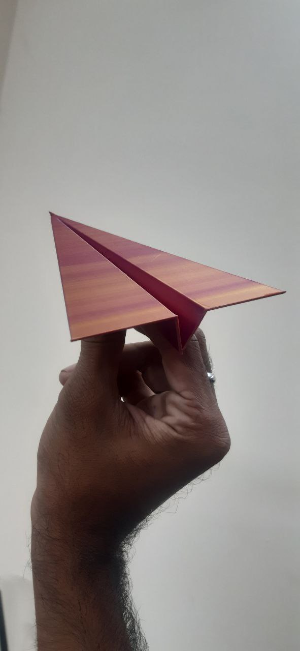 Miniatura 3 do modelo 3D Paper plane