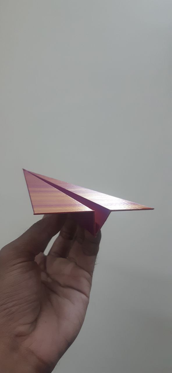 Miniatura 4 do modelo 3D Paper plane