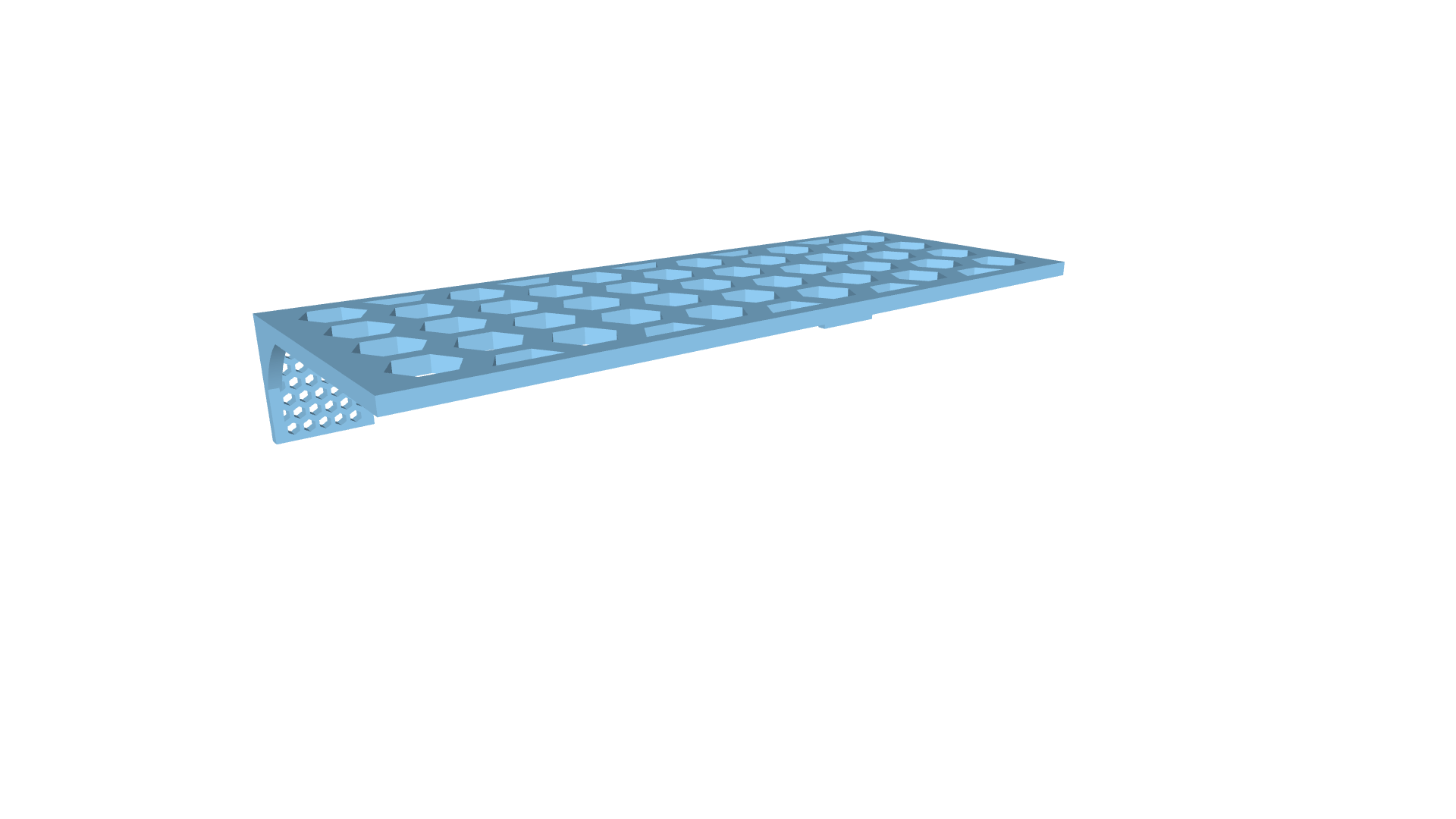 Honeycomb Shelf Light