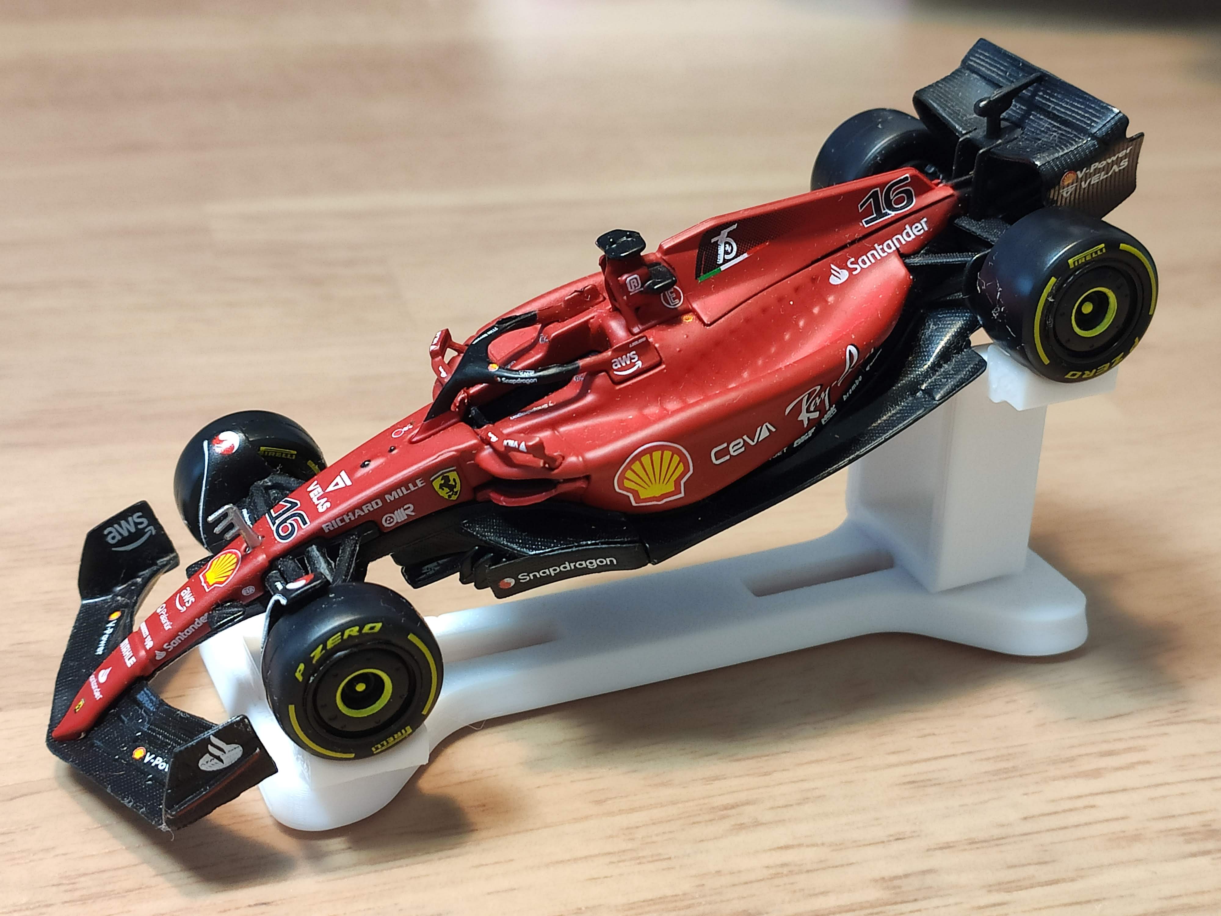 Model Car Angled Stand