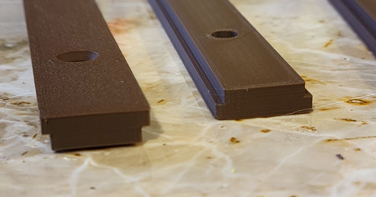 5/8 Tablesaw Miter Slot Slider by Overall Makerworks Download free