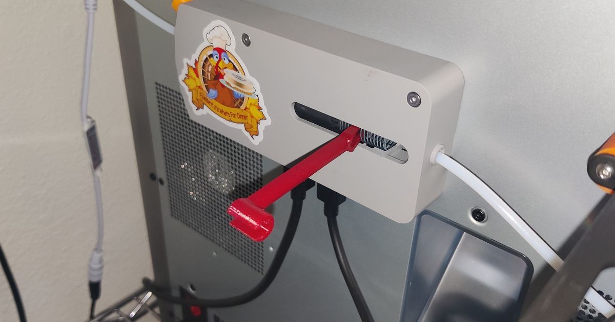 Bambu Lab Filament Buffer PTFE Tube Removal Tool V2 by profallout