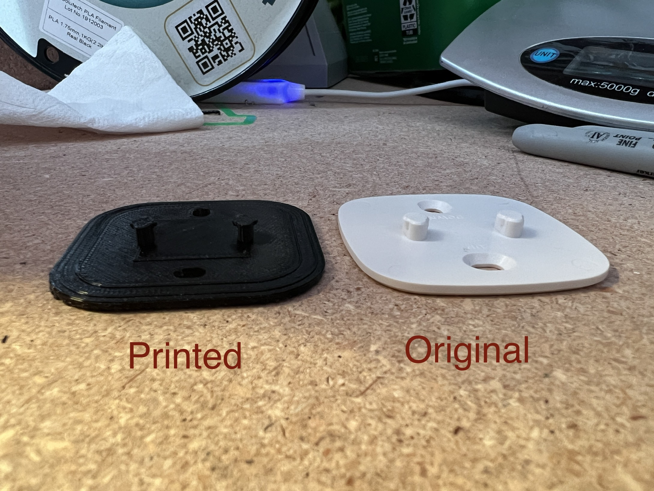 eufy solo indoor camera mounting plate