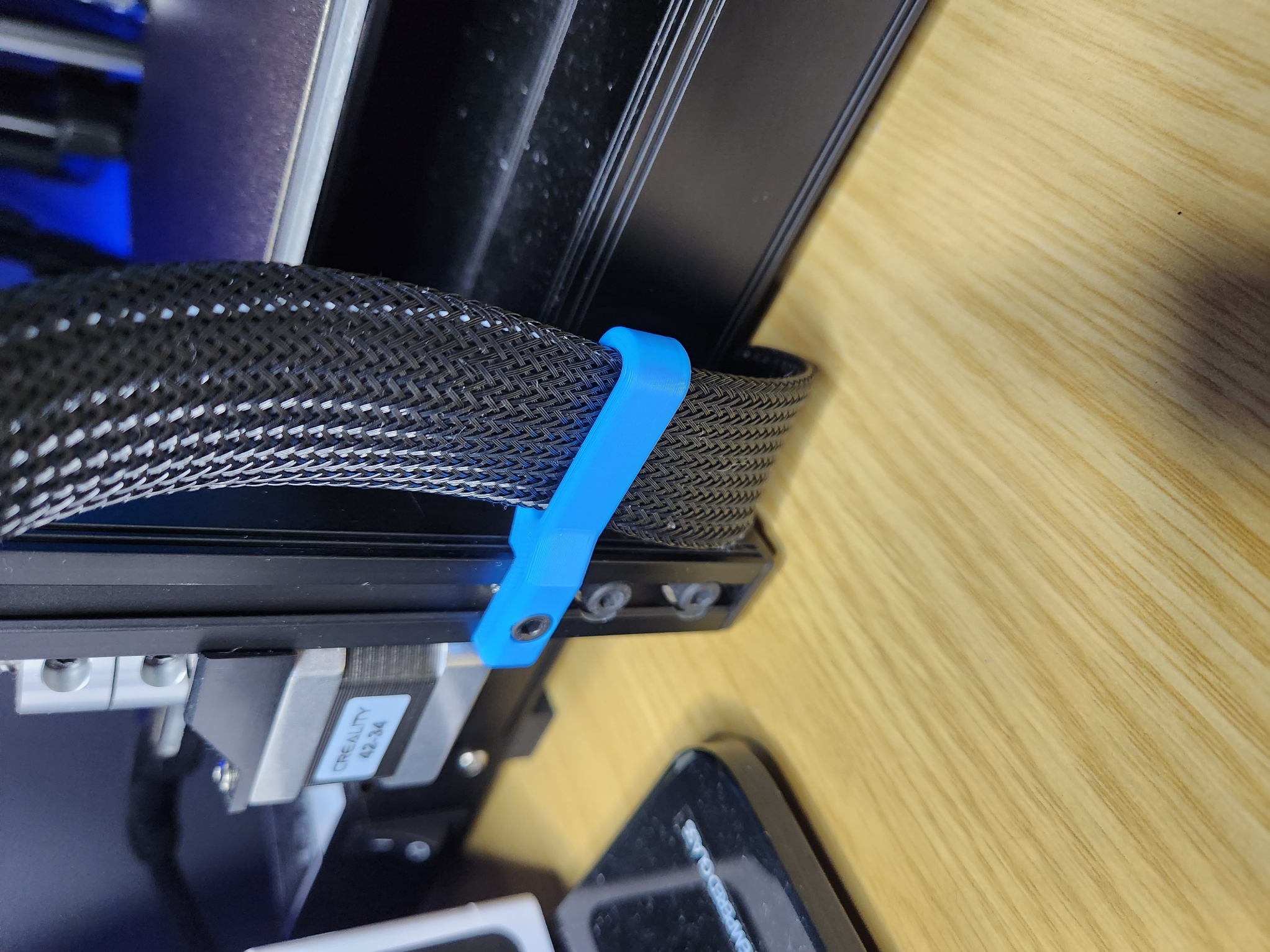 Ender 3 S1 Plus Ribbon Cable Holder by Kamoteshake Download free STL