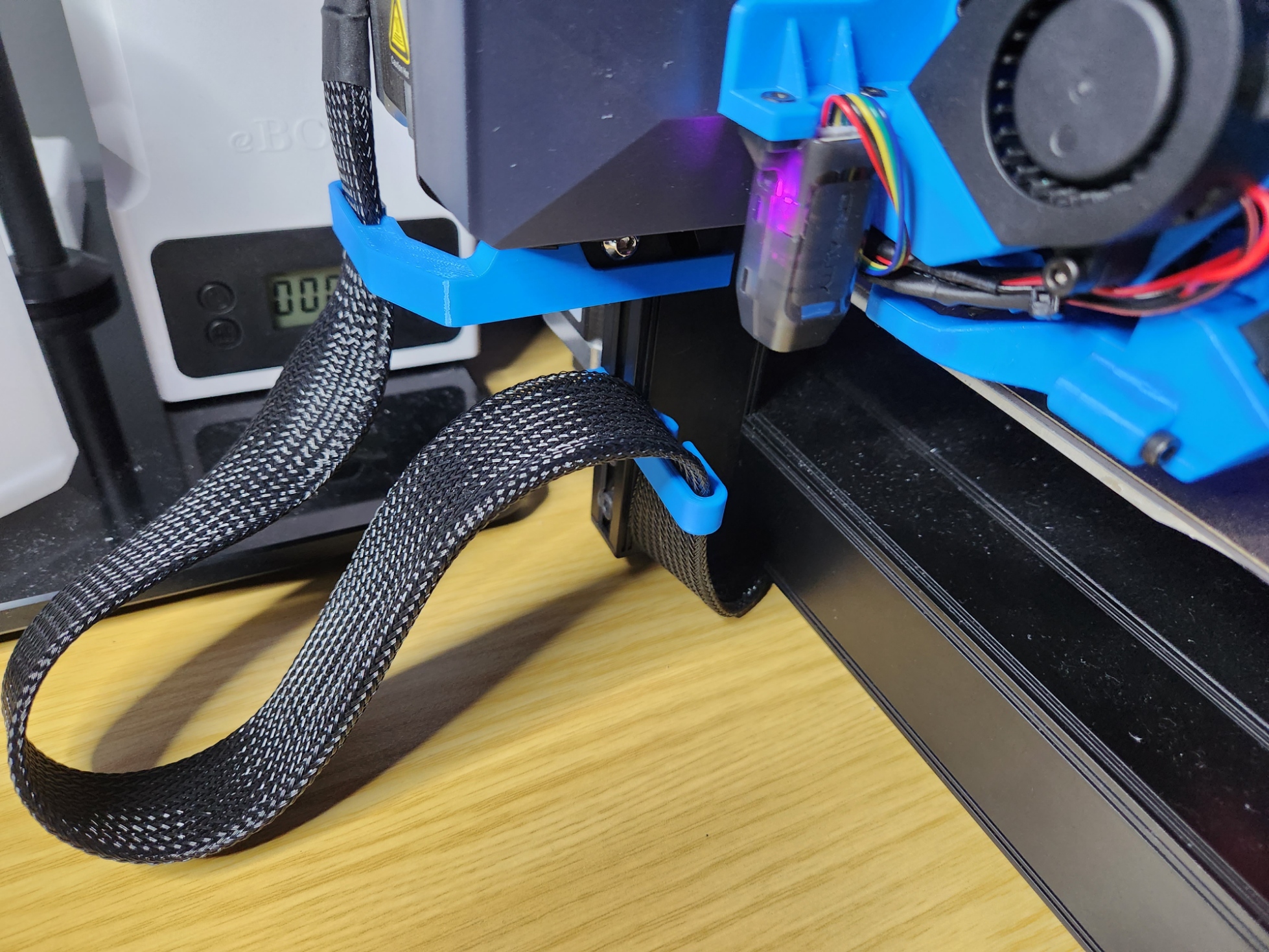 Ender 3 S1 Plus Ribbon Cable Holder by Kamoteshake Download free STL