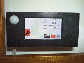 Rpi + Waweshare 4.3" display housing