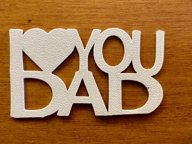 I Love Dad - Father's Day