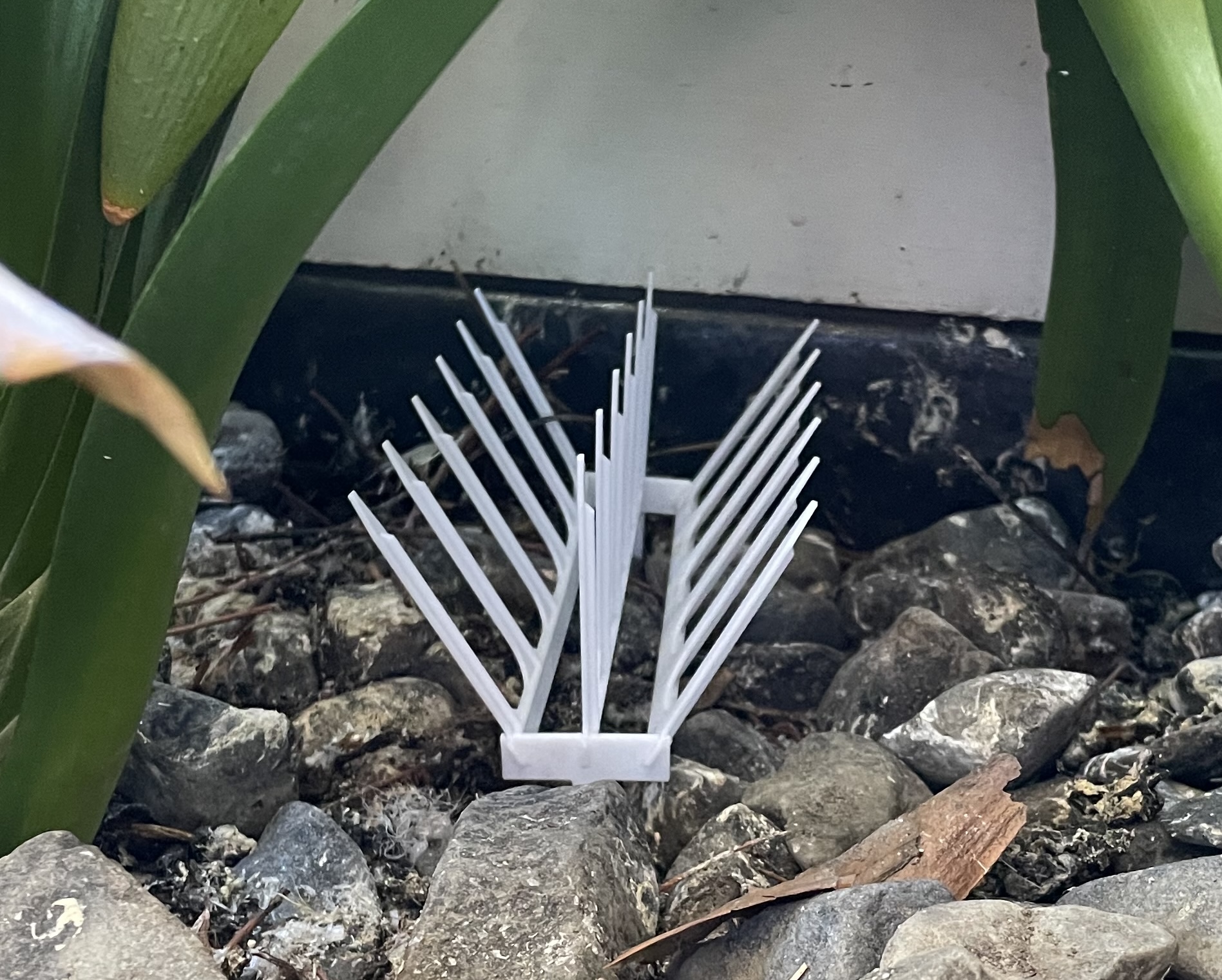Print Flat Bird Spikes for Mini with longer ground