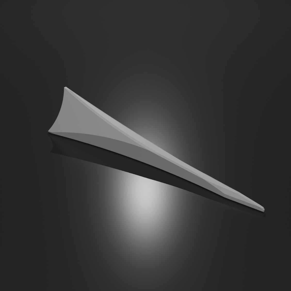 Triangular Golf Tee 3D model