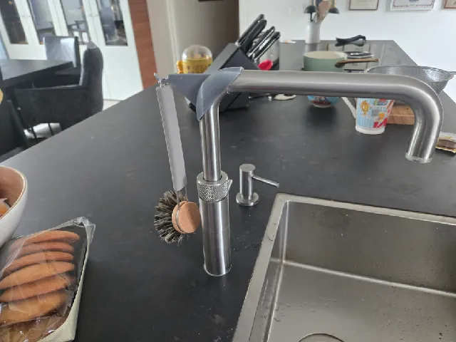 Hook Quooker DishWasher Brush