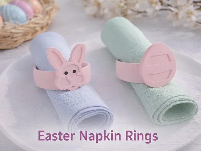 Easter Themed Napkin Rings