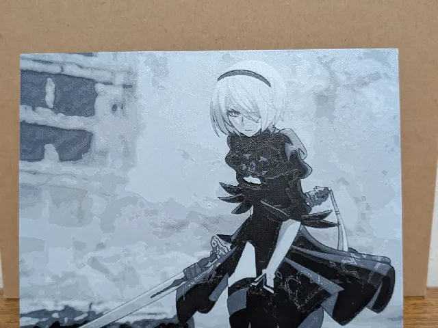Nier Automata 2B Hueforge