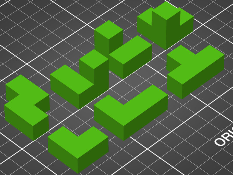Soma Cube - Plain