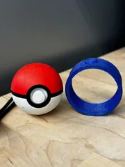 Pokeball Plus Auto Catch and Spin by Sigismond0, Download free STL model