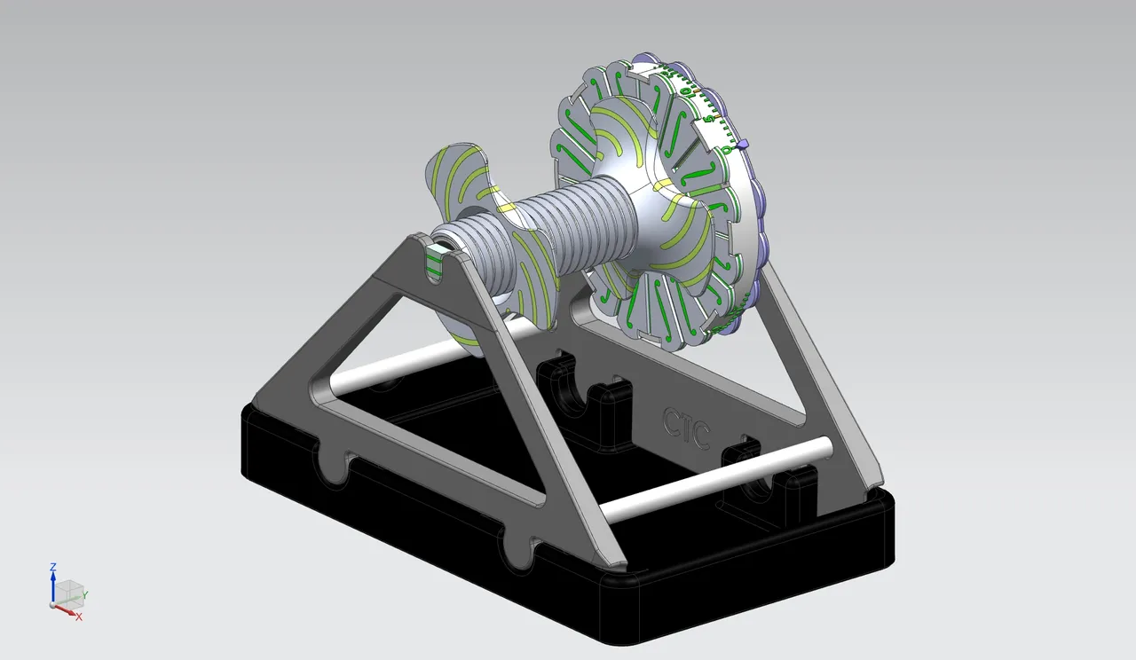 Gravity spoolholder for MMU2S by Michal Fanta, Download free STL model