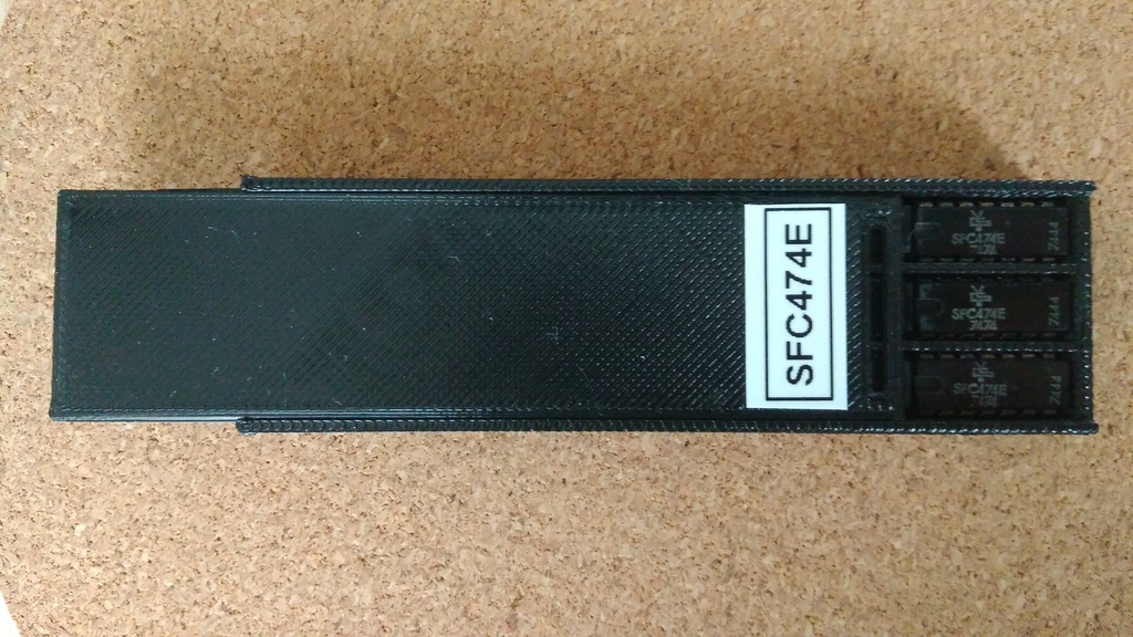 Miniatura 3 do modelo 3D DIP Chip Modular Case