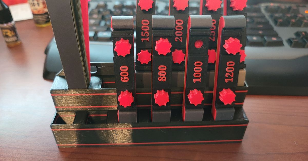 Holder for sharpening rods with labels by Ankhadia Download free STL model