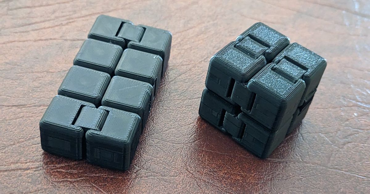 fidget infinity cube by Brix Download free STL model