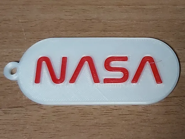 NASA Keychain