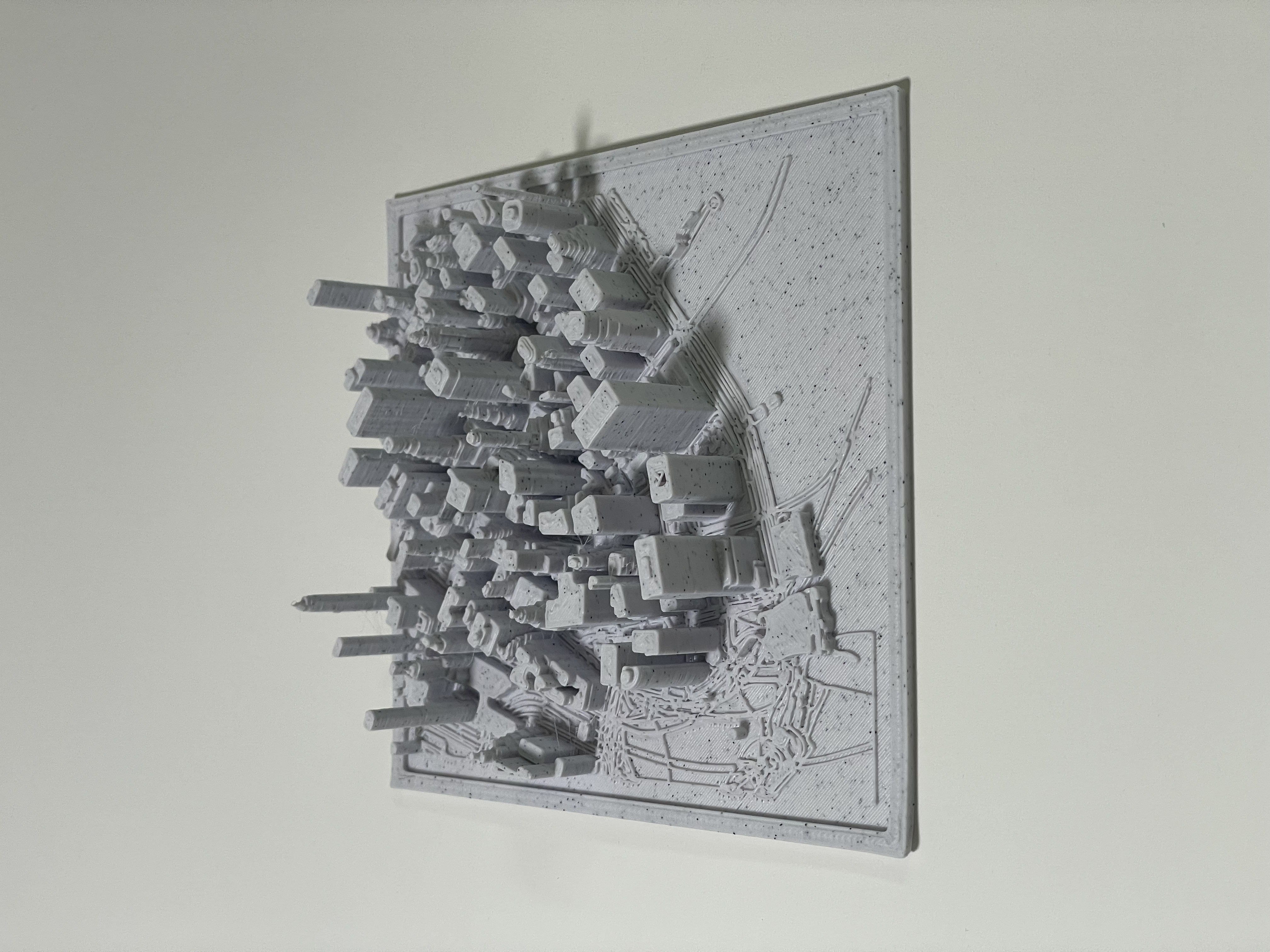Downtown Manhattan Topo Map