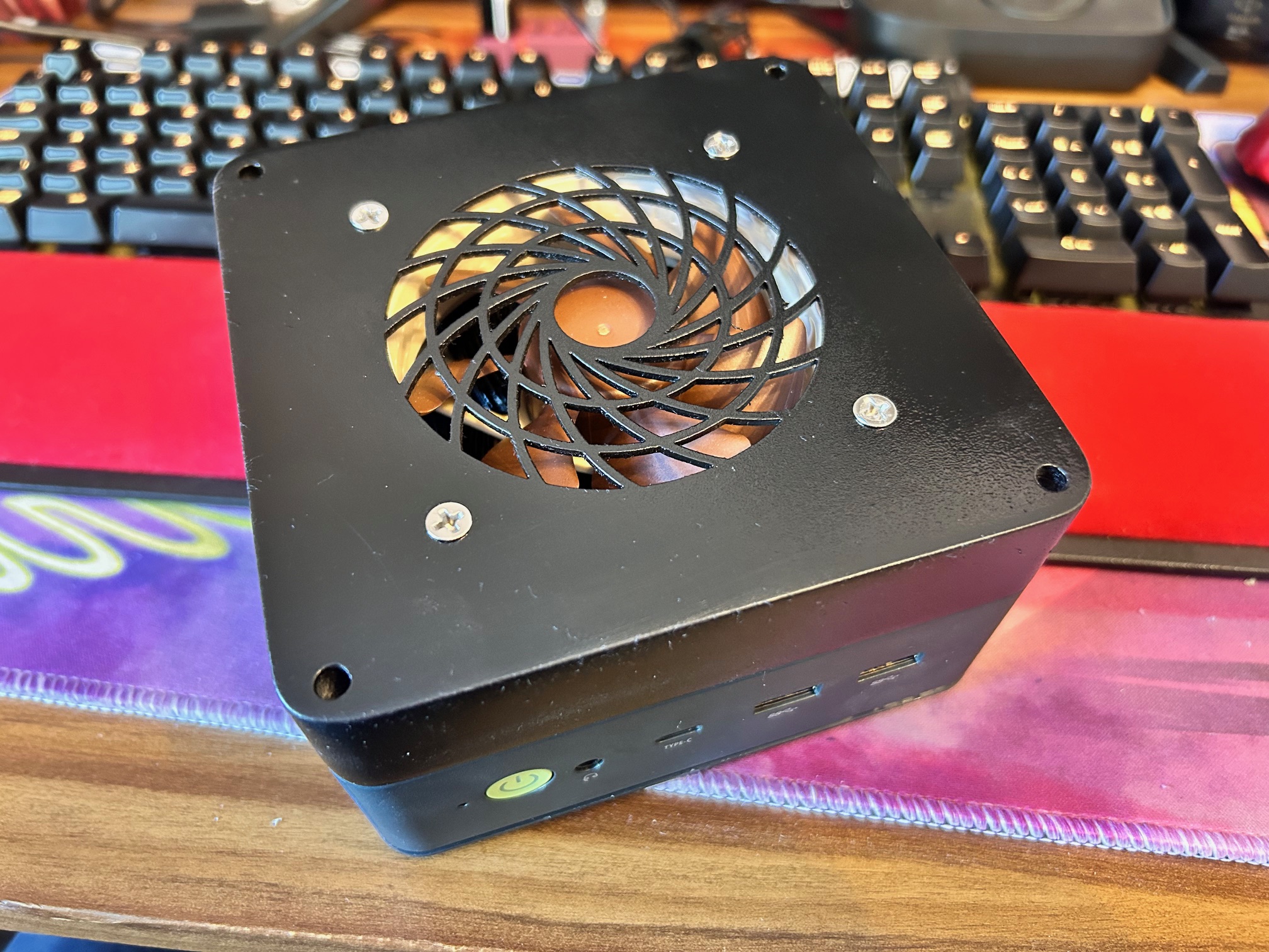 80mm Fan and Oculink Kit for GMKtec M5, M6, M6 Ultra