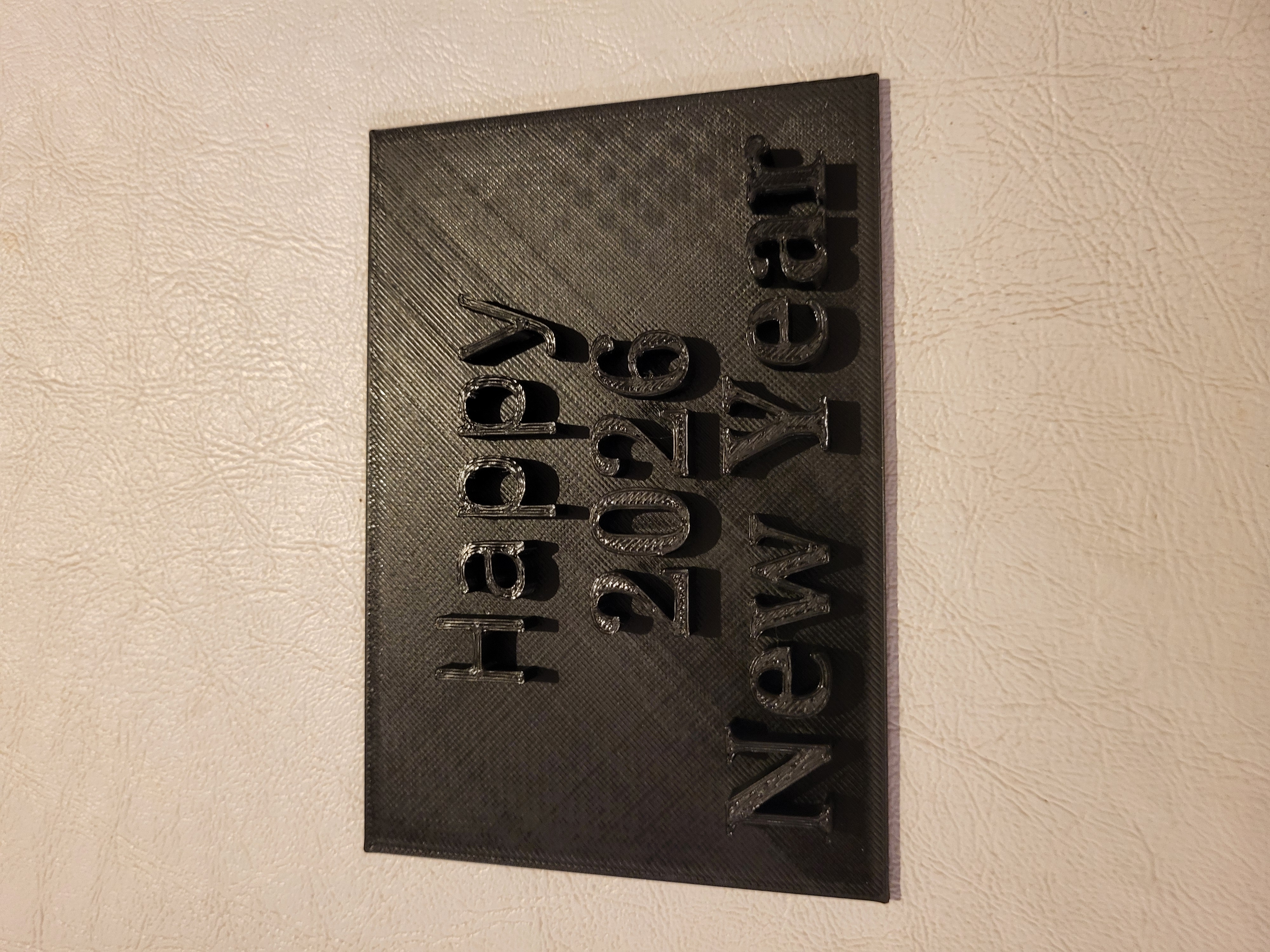 Happy New Year Mini Sign