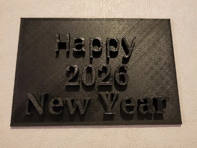 Happy New Year Mini Sign