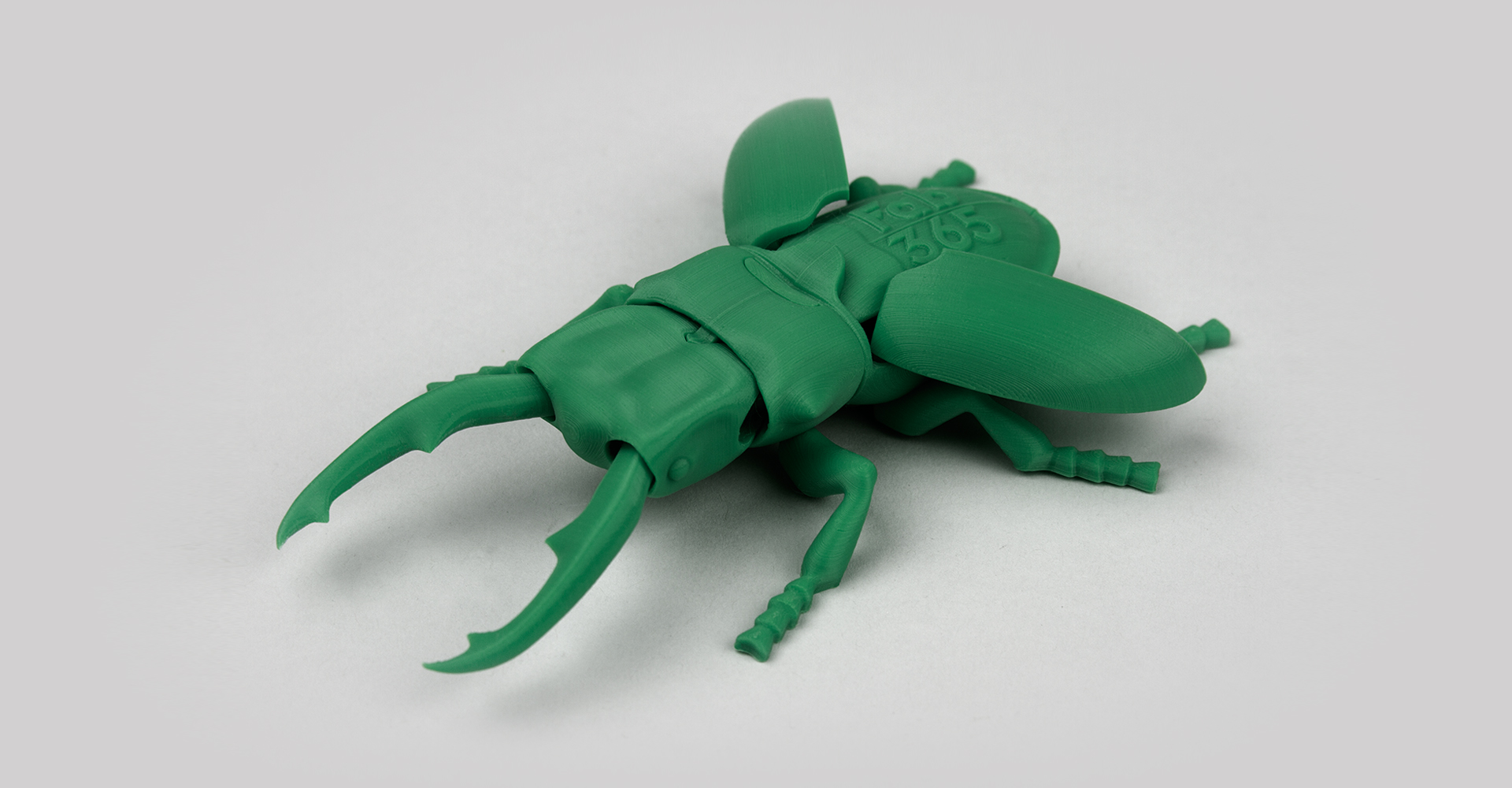 Foldable stag beetle gcode by FAB365 - MK2/S, MK2.5/S, MK3/S