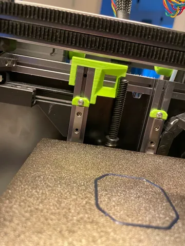 Voron 0 Center Cam Mount (ZeroClick)