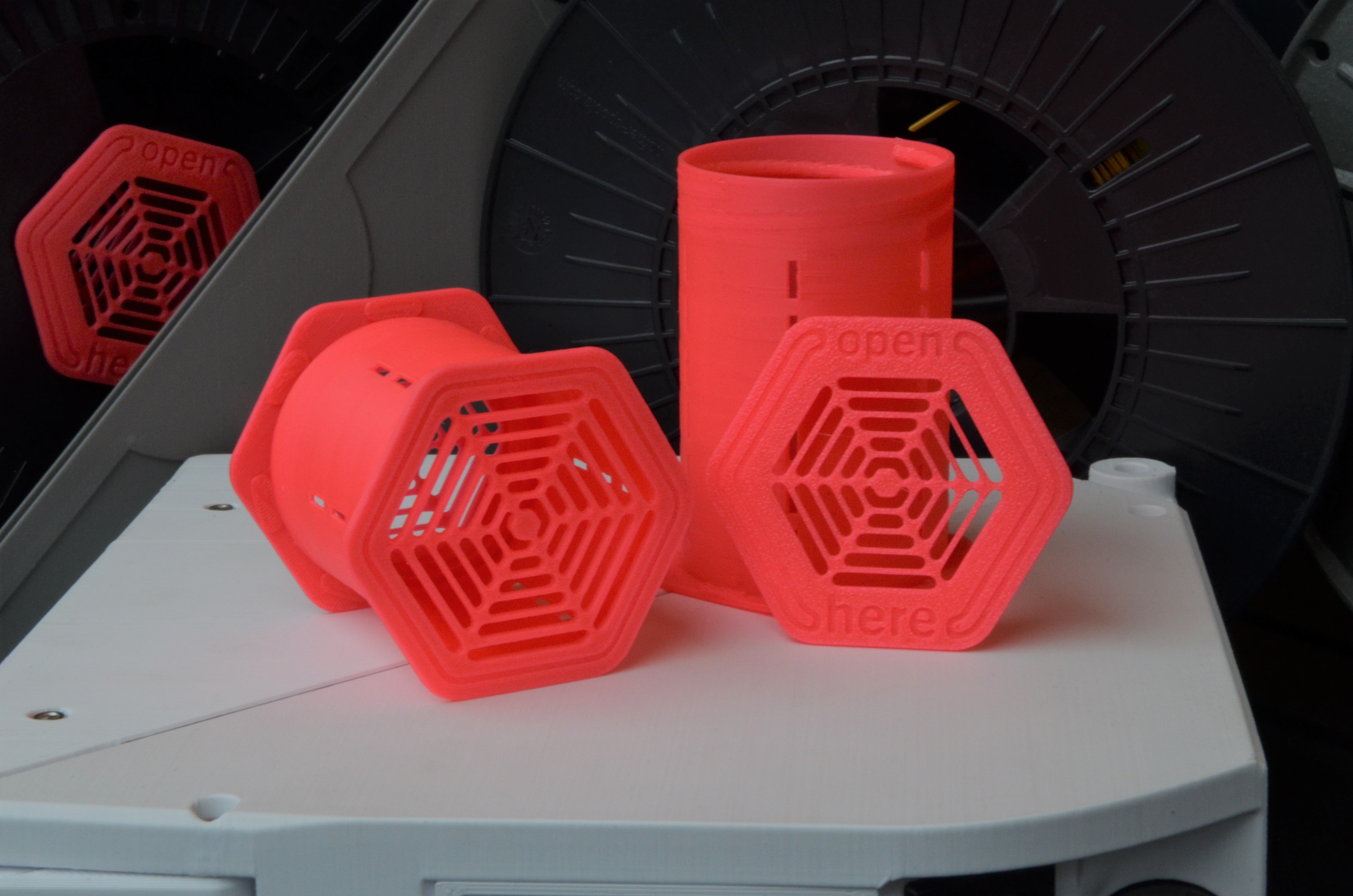 High volume silica gel holder