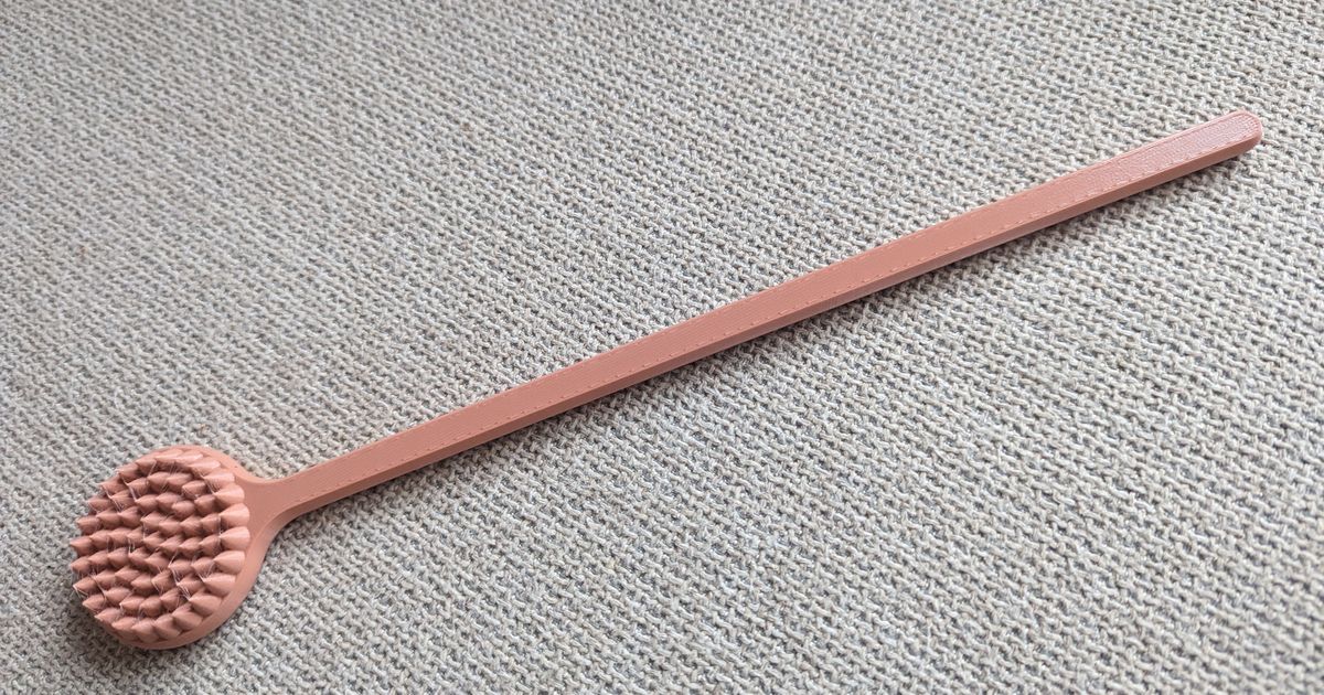 Back Scratcher by Robert Schiele Download free STL model