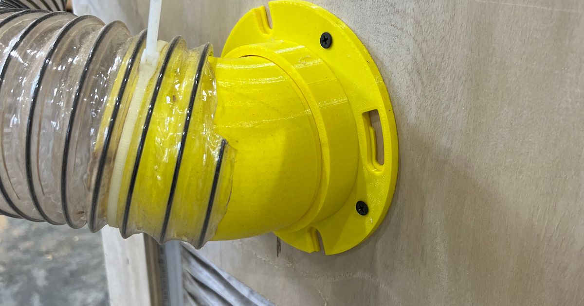 4 inch Dust Collector 45 degree Elbow Dust Collection with flange by GW