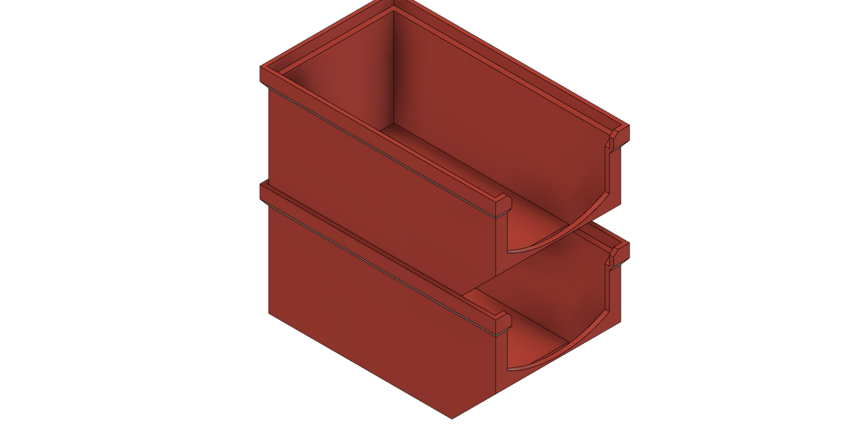 Stackable Boxes von Olsen Produksjon | Kostenloses STL-Modell ...